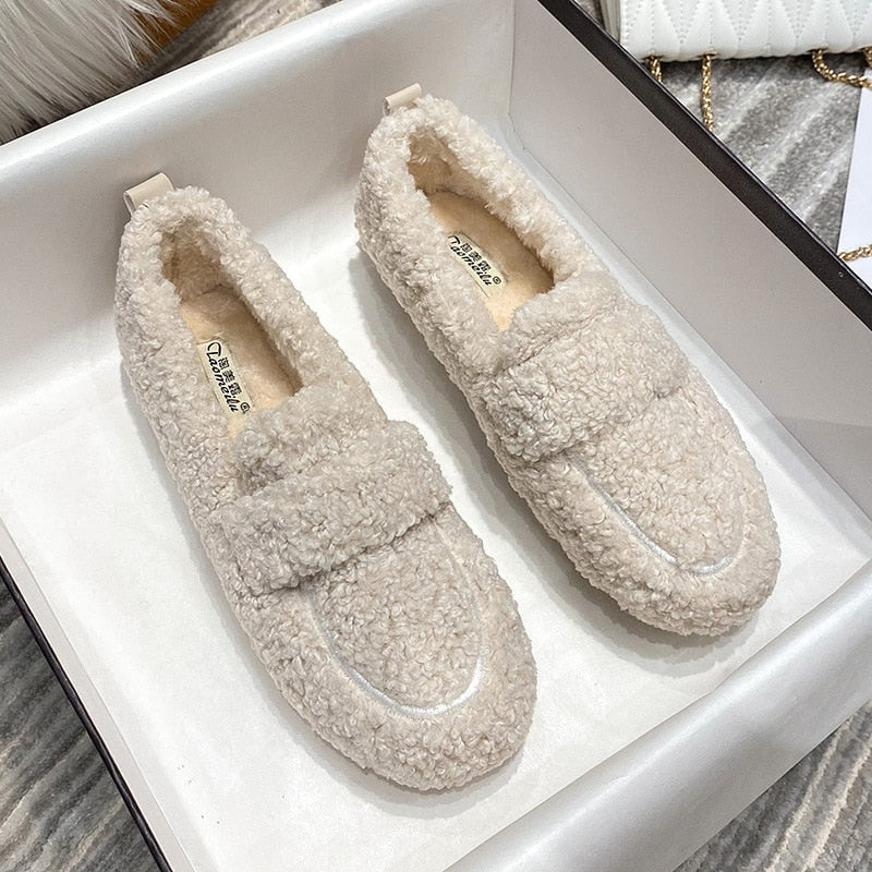 Toffeltjes™ Wol Warme Winter Huisschoenen