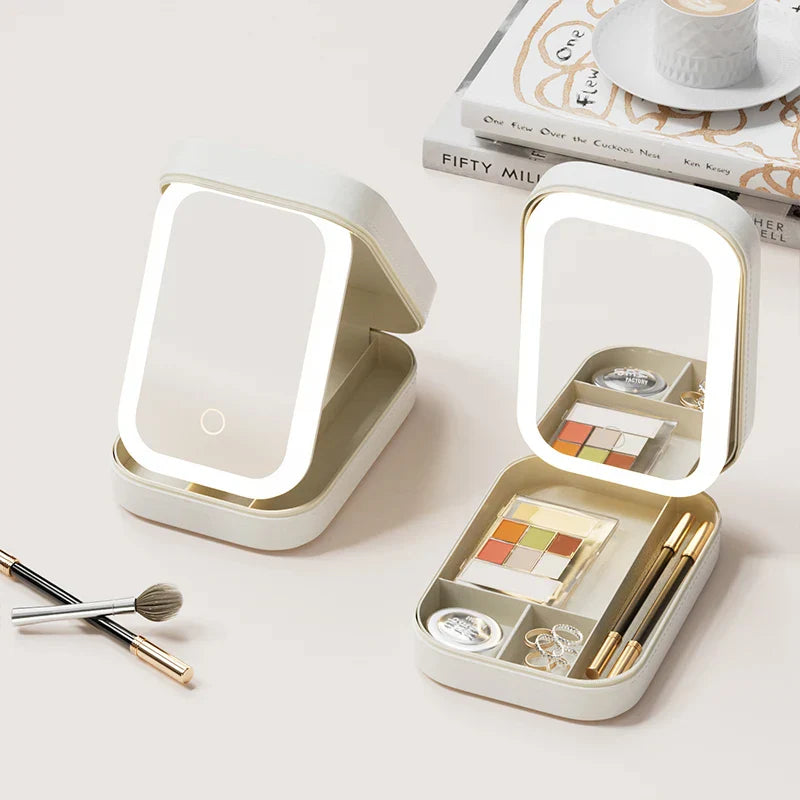 GlamGlow | Stijlvol LED-reistasje voor schoonheid