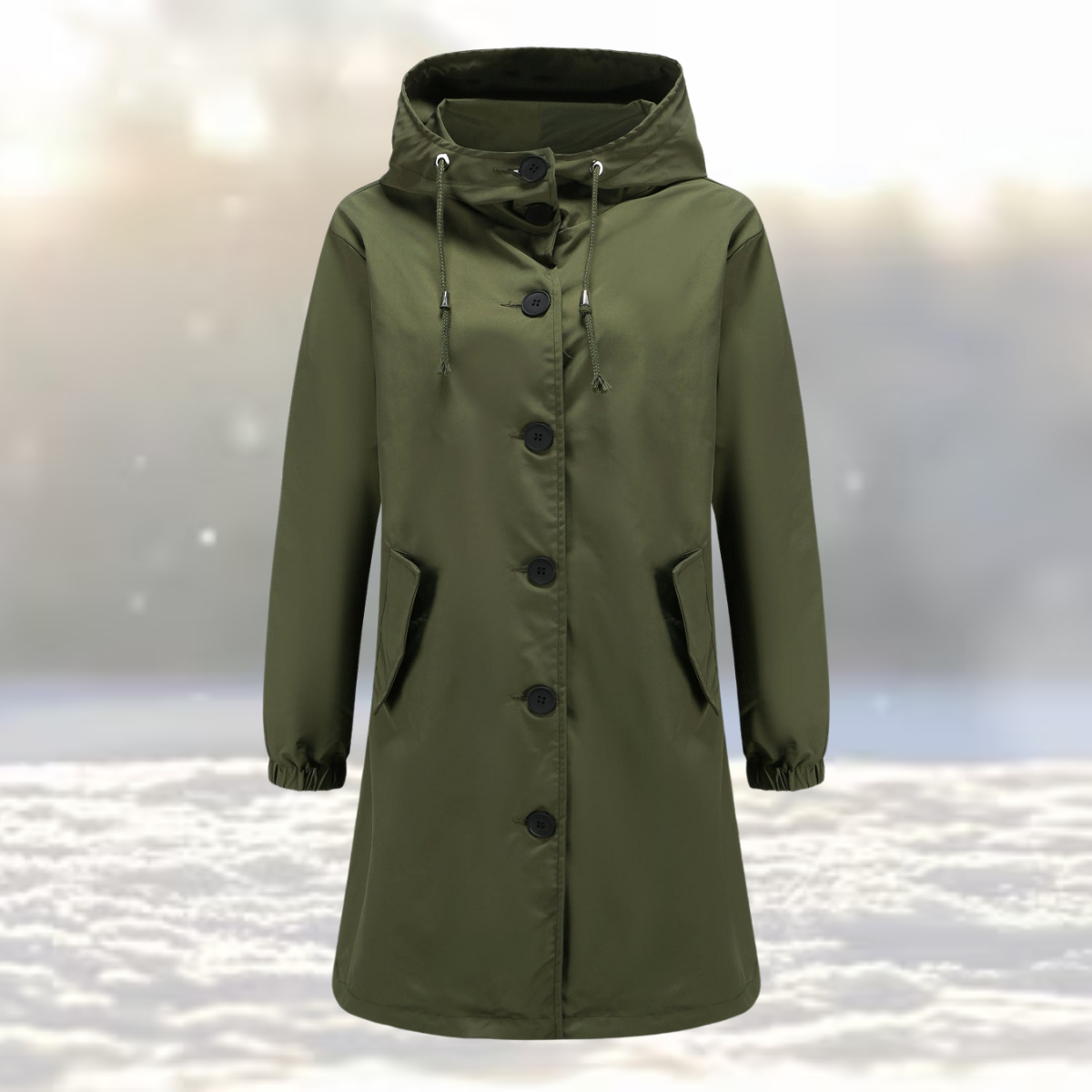 Waterbestendige Trenchcoat voor Dames – Stijlvolle Regenjas voor Elk Weertype