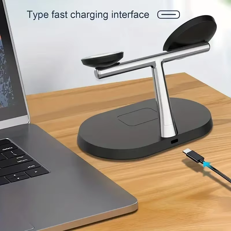 MagCharge 3-in-1 draadloze oplaadstandaard | Opladen in stijl