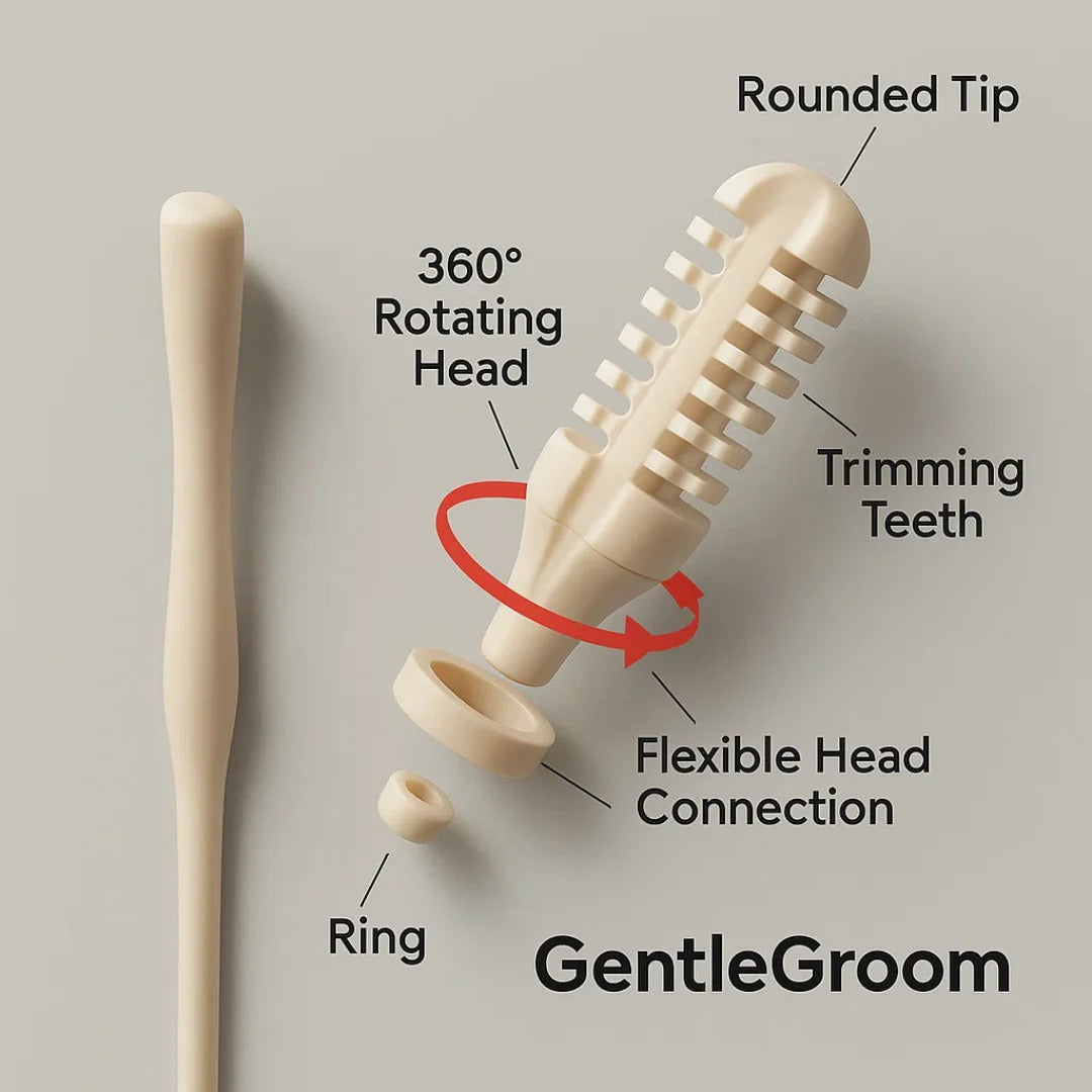 Compacte Neustrimmer met 360° Draaiend Hoofd – Nauwkeurige Verzorging voor Mannen en Vrouwen