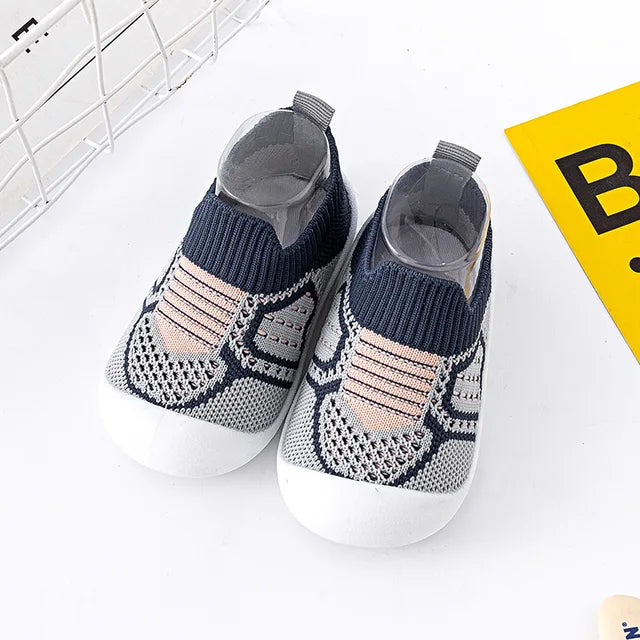 TinyTreads Slip-Ons | Ademende antislipschoenen van mesh