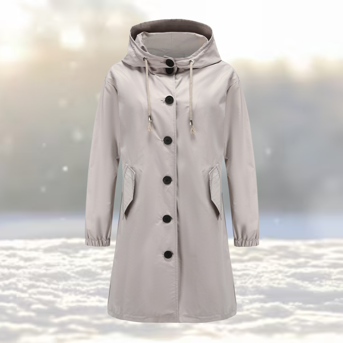 Waterbestendige Trenchcoat voor Dames – Stijlvolle Regenjas voor Elk Weertype