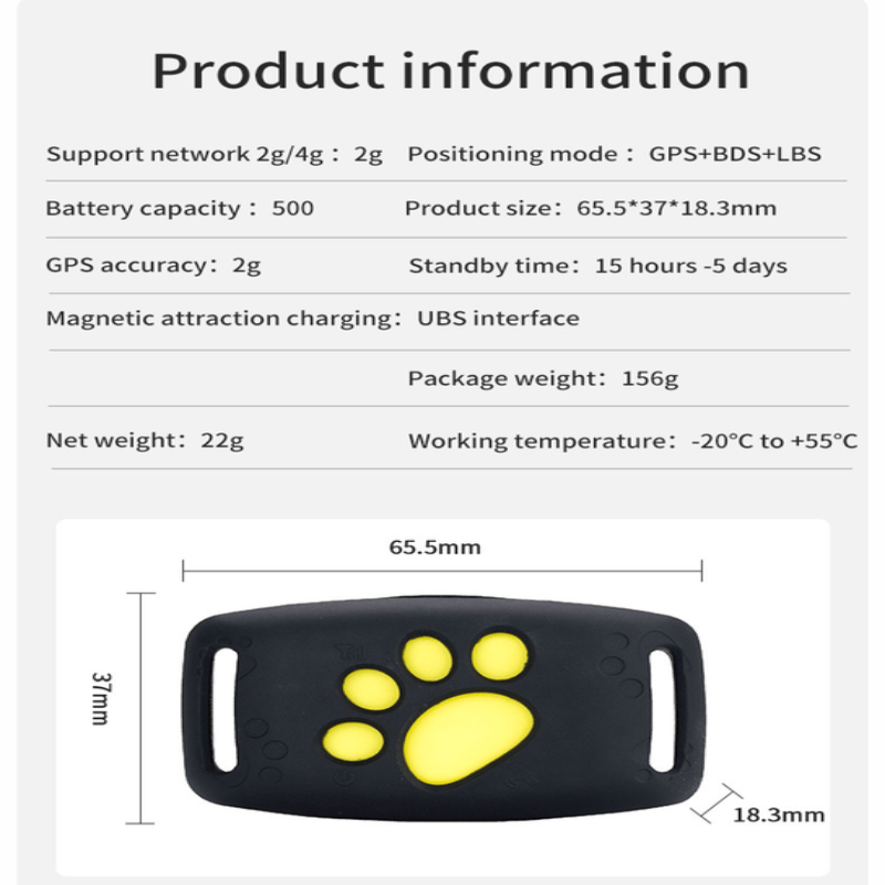 CAT GPS Tracker – Echt tijds locatie zonder abonnement
