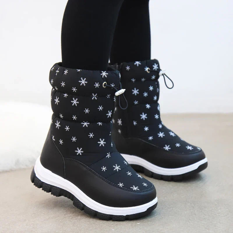Waterdichte Warme Snowboots voor Meisjes en Vrouwen