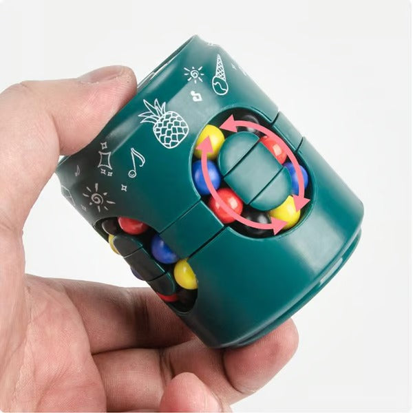 SpinBloc โ Multifunctionele dobbelsteen en spinner fidget-speelgoed