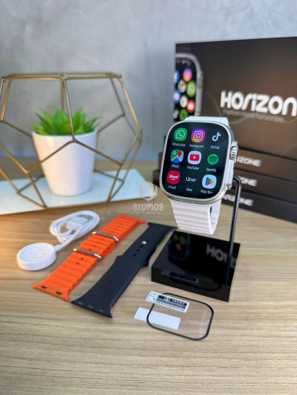 NextGen Watch | Ultra Smartwatch met Draadloos Opladen