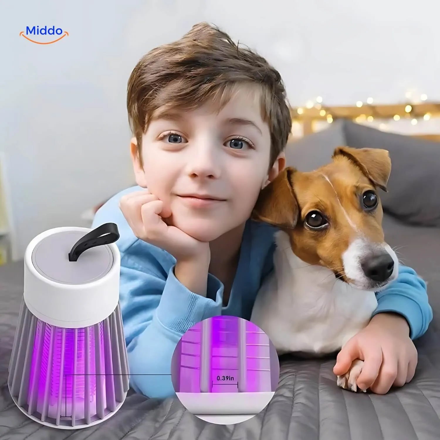 MückenSchutz Pro USB Lamp | Effectieve insectenbestrijding voor binnen en buiten