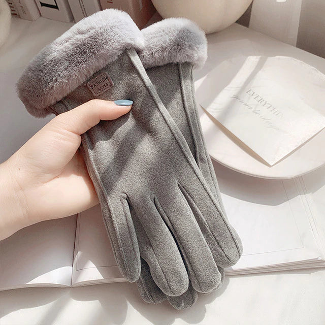 Dameshandschoenen | Warme Winterhandschoenen met Lamsvacht | KuschelHand