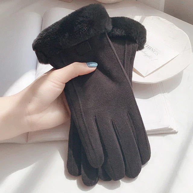 Dameshandschoenen | Warme Winterhandschoenen met Lamsvacht | KuschelHand