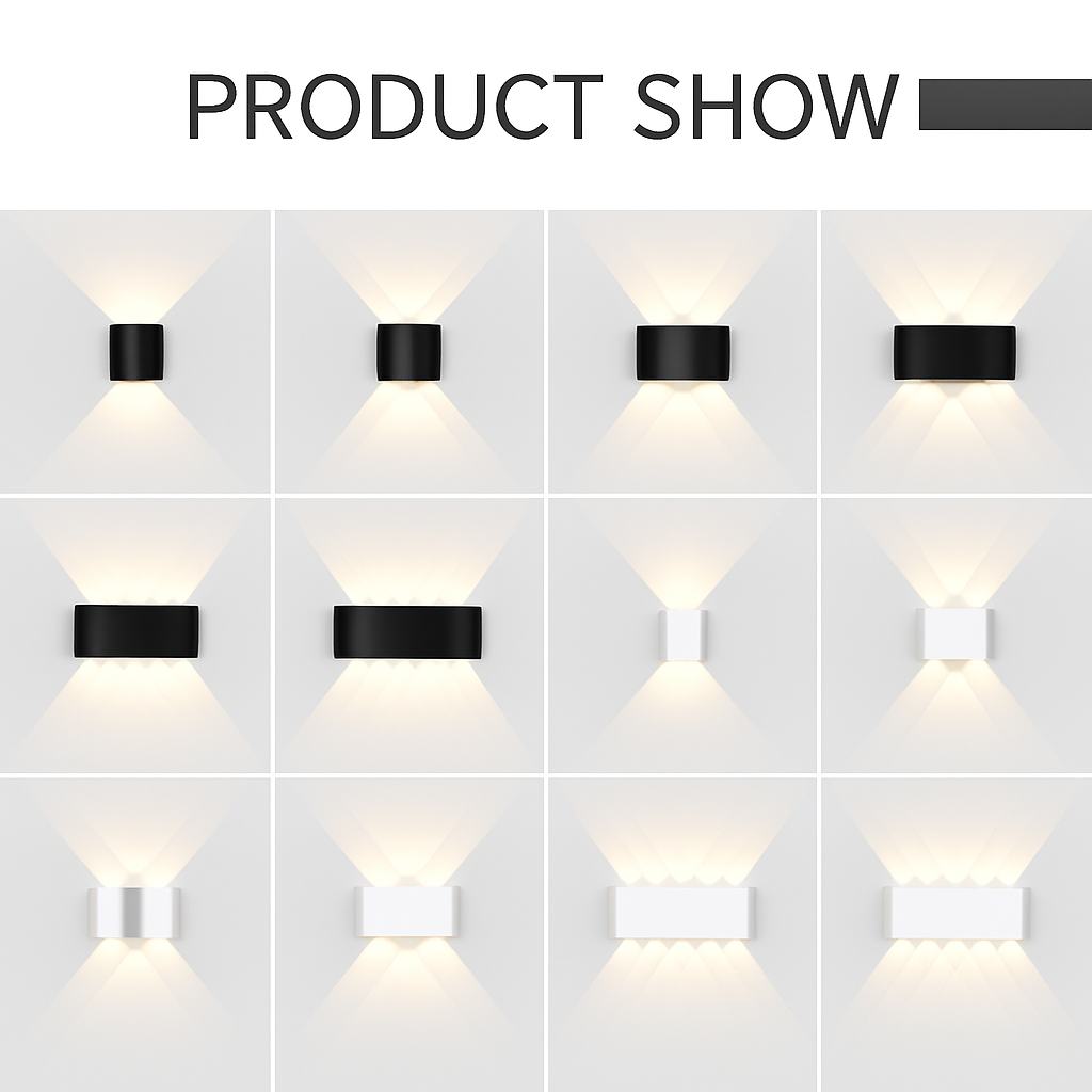 LED Wandlamp Buiten Waterdicht IP65 Binnenwandlamp 4W 6W 8W 10W Tuinlampen Aluminium Slaapkamer Woonkamer Trapverlichting