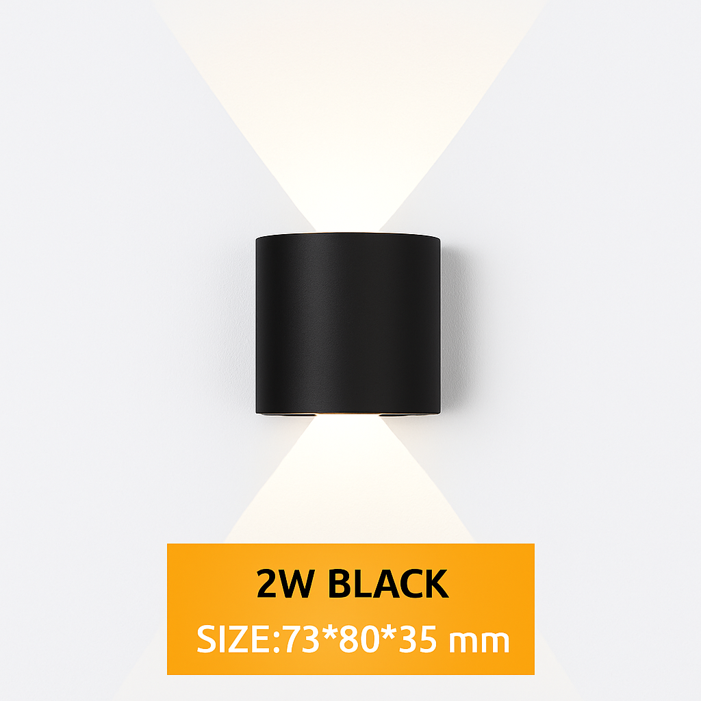 LED Wandlamp Buiten Waterdicht IP65 Binnenwandlamp 4W 6W 8W 10W Tuinlampen Aluminium Slaapkamer Woonkamer Trapverlichting