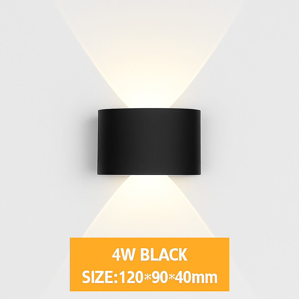 LED Wandlamp Buiten Waterdicht IP65 Binnenwandlamp 4W 6W 8W 10W Tuinlampen Aluminium Slaapkamer Woonkamer Trapverlichting