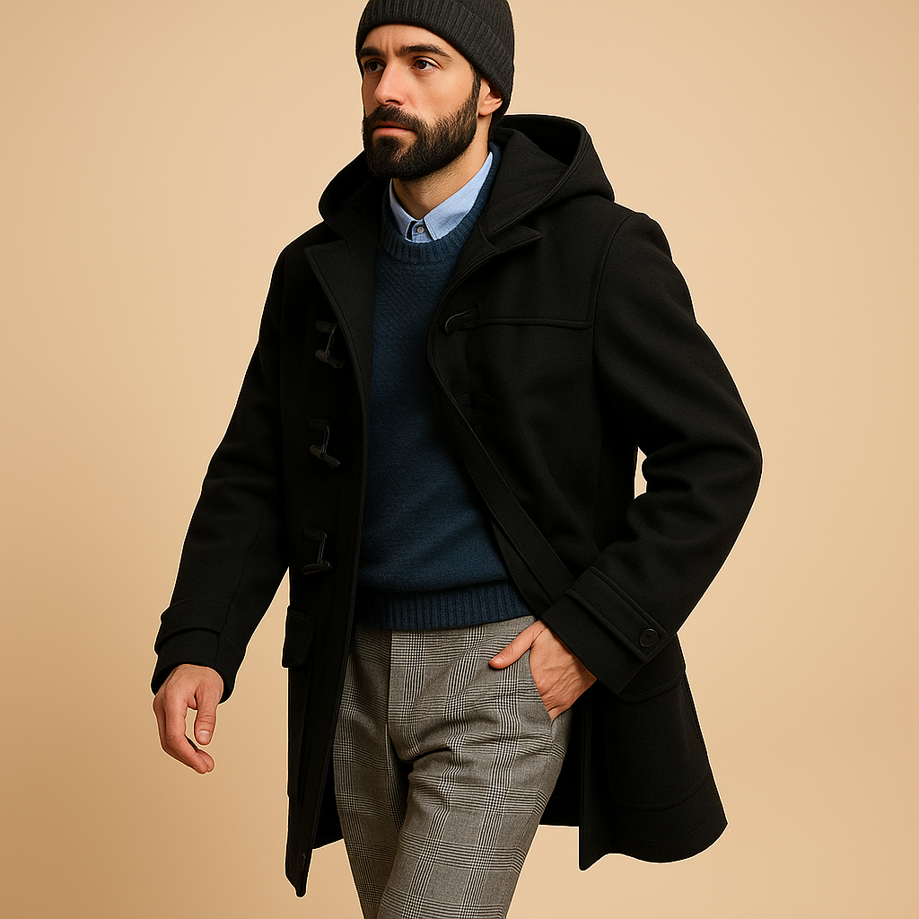 Lange Jas voor Mannen met Casual Pasvorm | Ideaal voor de Winter