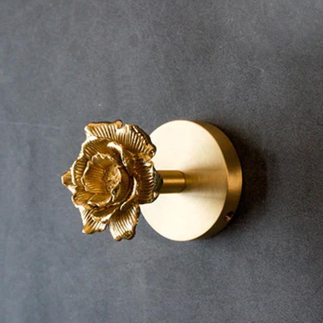 Gouden Messing Wandhaken – Handgemaakte Dierontwerpen voor Stijlvolle Wanddecoratie