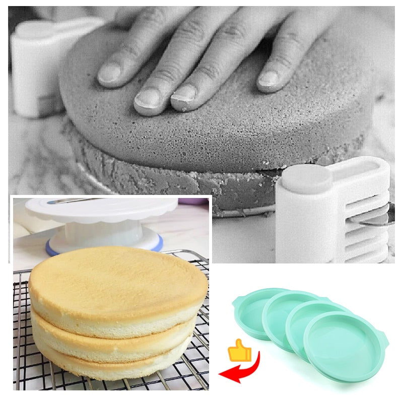 Gelaagde Ronde Vorm Mal Keuken Bakgerei Bakvorm Bakpan Gereedschap