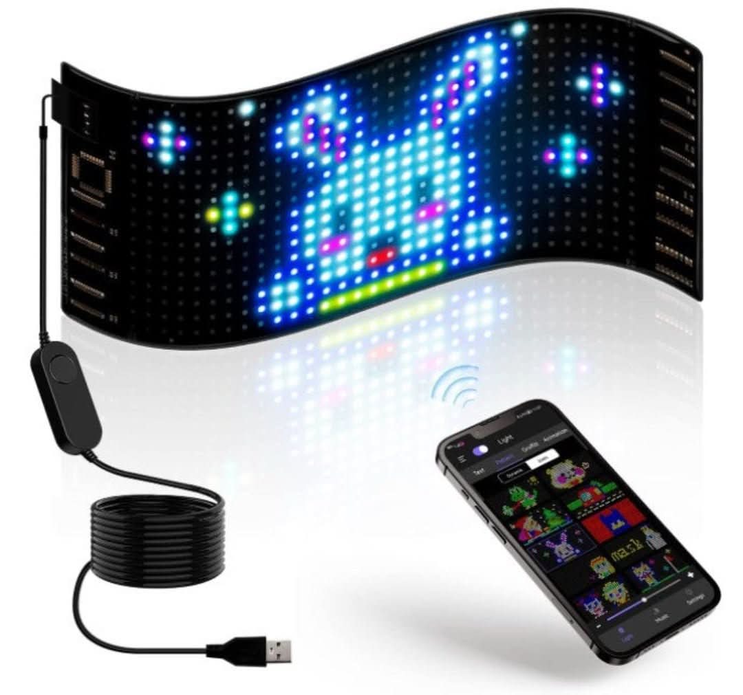 Aanpasbaar LED Auto-Display – GlowSign