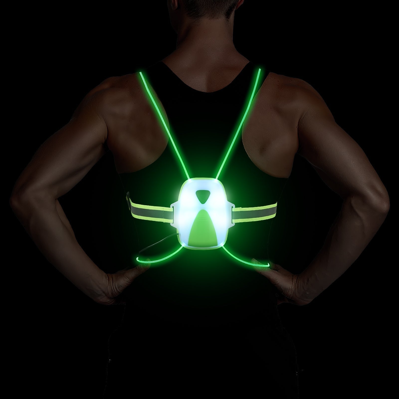 LED-veiligheidsvest voor hardlopers – ReflectSafe Lente 2025 Editie