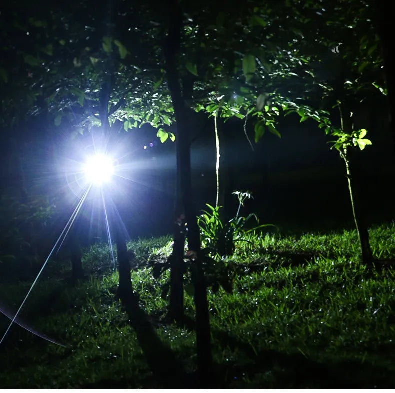 Oplaadbare Waterdichte LED Hoofdlamp met Zoomfunctie voor Outdoor