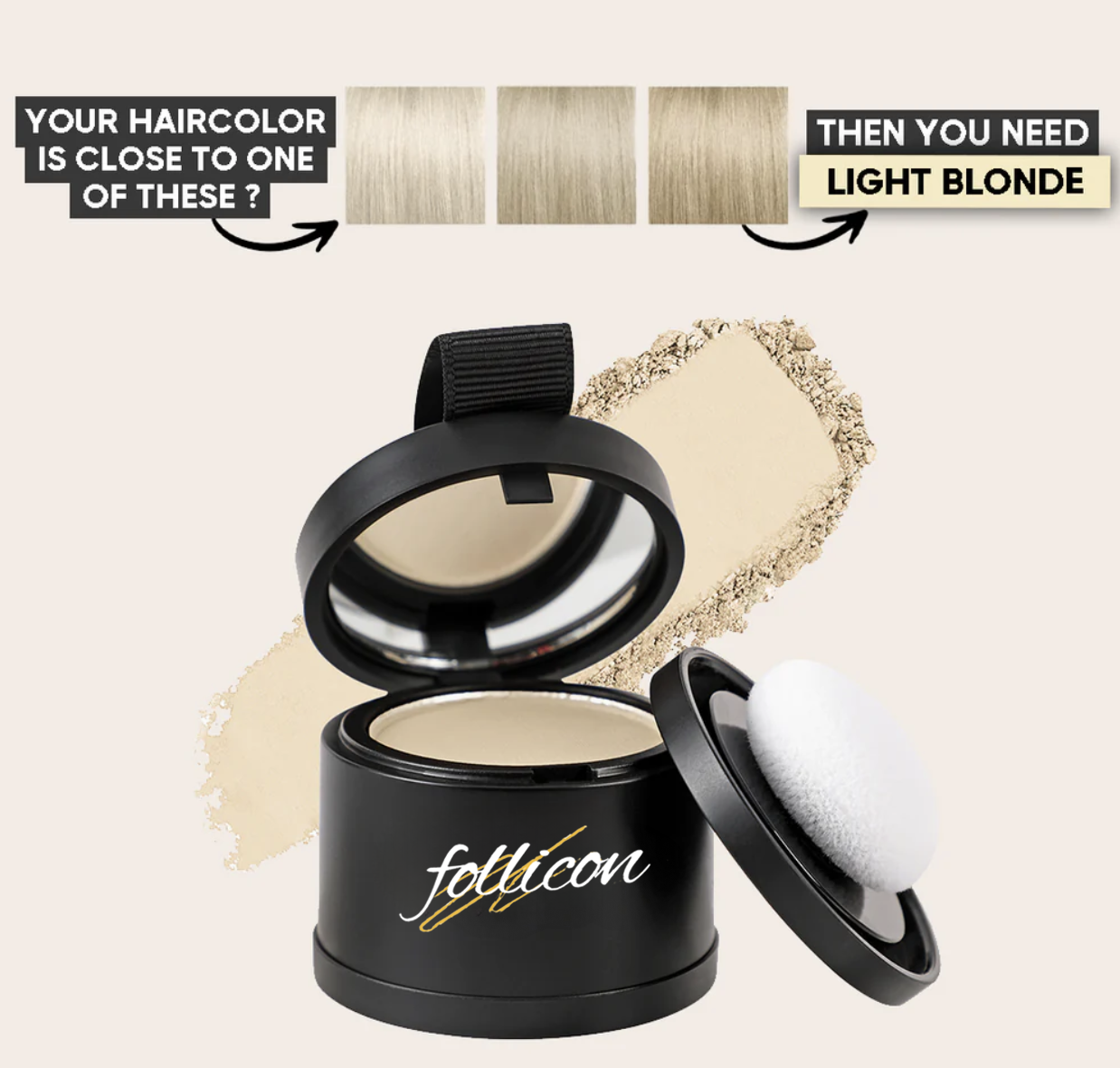 InstaCover Haarlijn Poeder | Natuurlijke Dekking, Direct Zelfvertrouwen