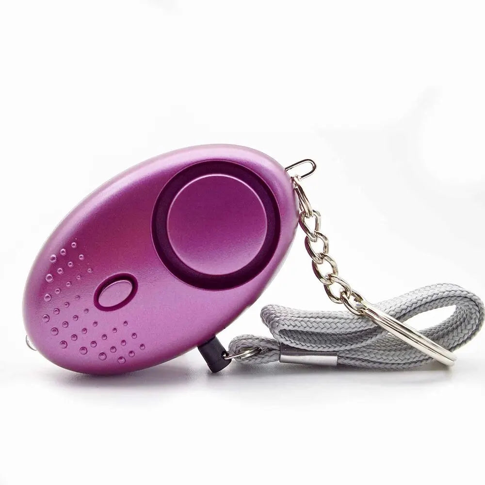 Persoonlijk veiligheidsalarm met LED-lamp (130 dB) – SafeSound