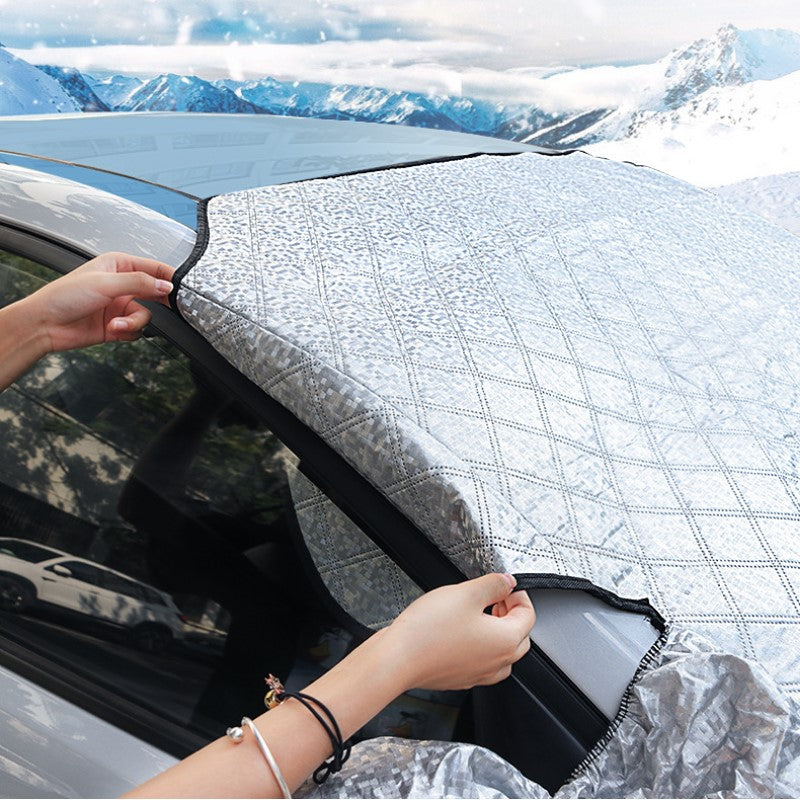 WinterGrip Magnetische Autohoes tegen Sneeuw en Vorst