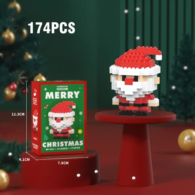Kreatieve Bouwstenen Kerstfiguren - Plezier voor het hele gezin