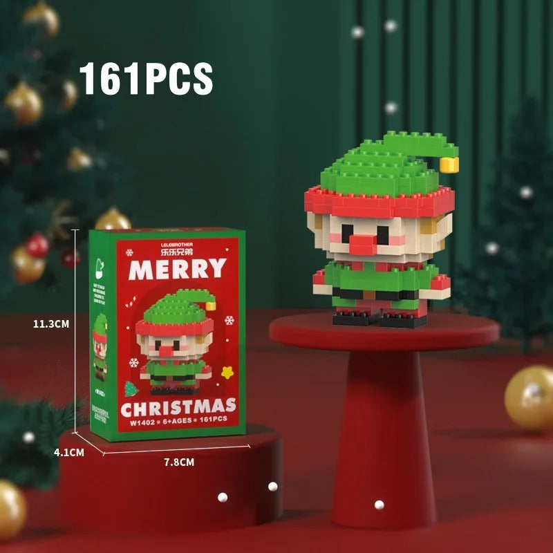 Kreatieve Bouwstenen Kerstfiguren - Plezier voor het hele gezin