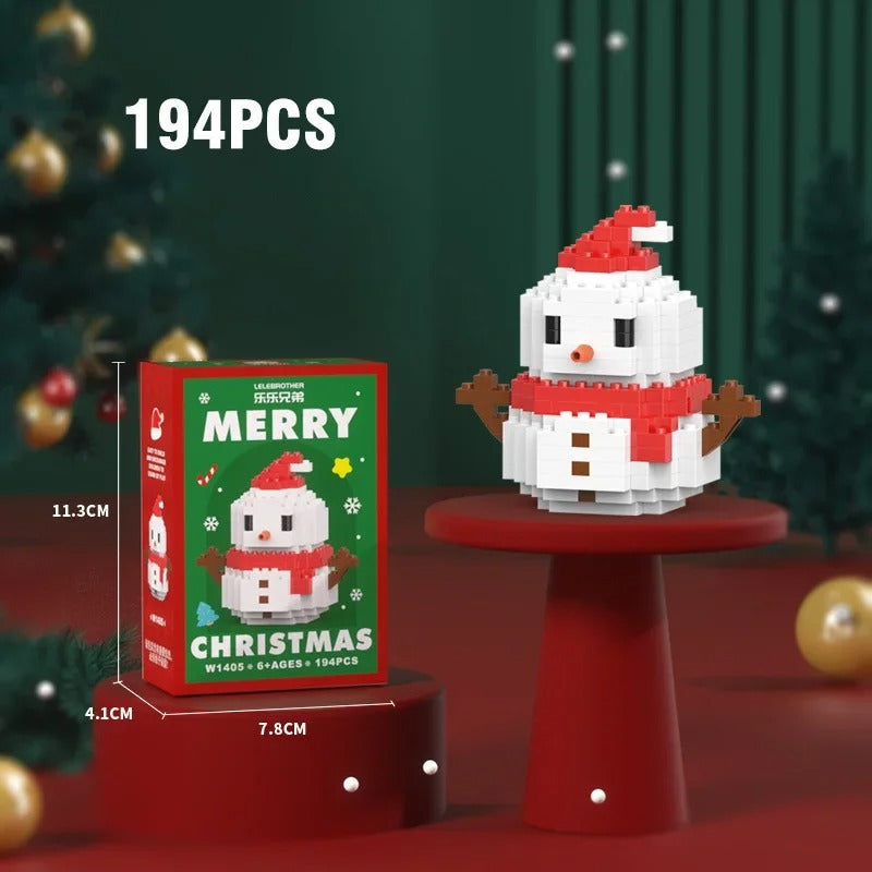 Kreatieve Bouwstenen Kerstfiguren - Plezier voor het hele gezin