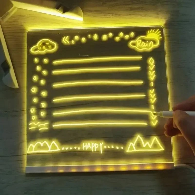 Verlichtbaar LED Tekenbord