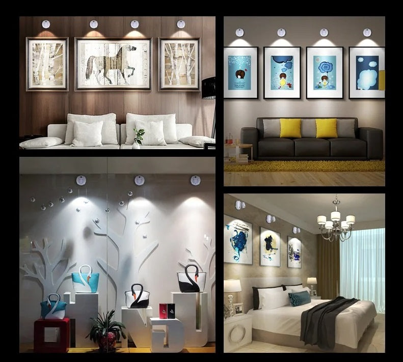 LumiSpot Draadloze LED Spotlight | Verlicht je ruimte met precisie