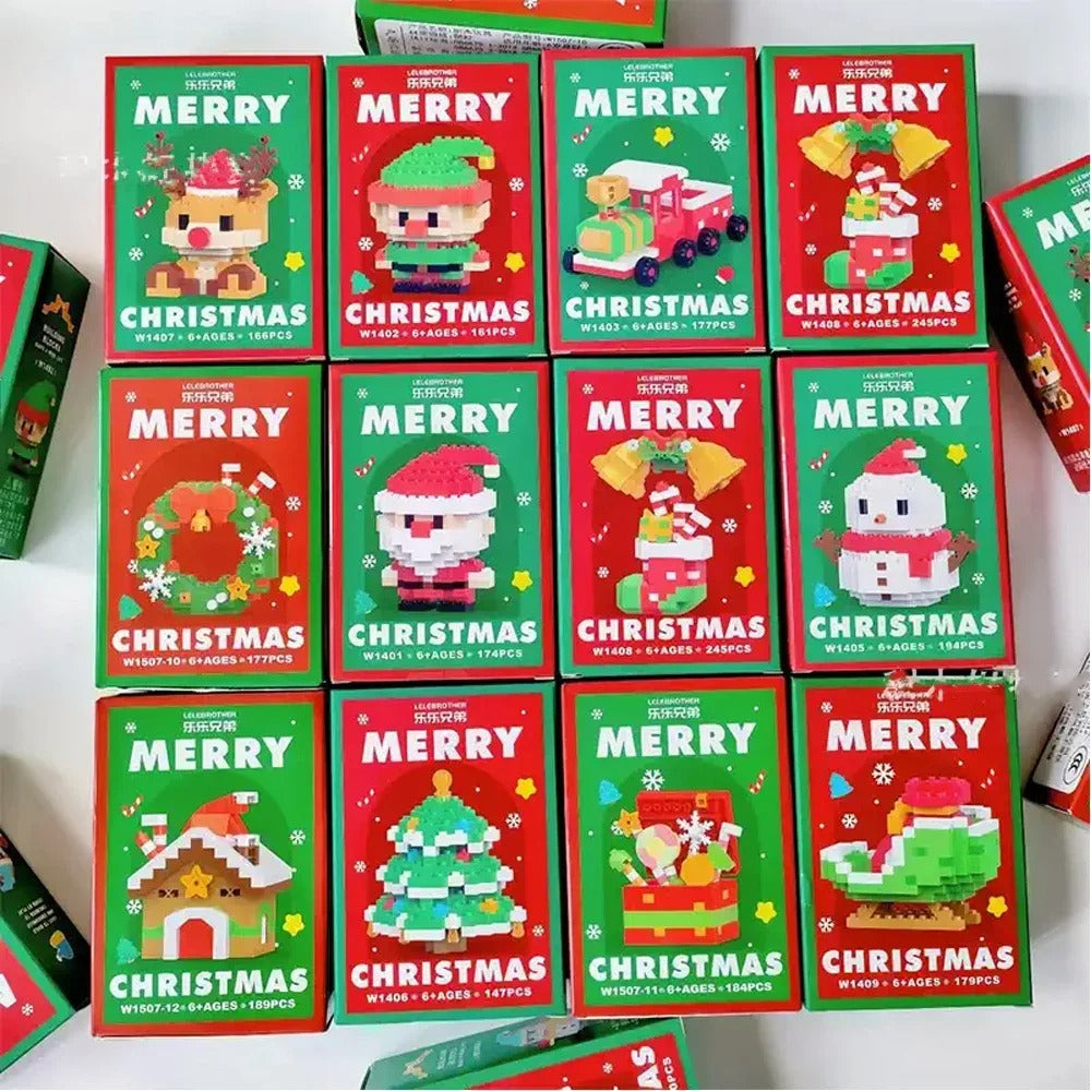 Kreatieve Bouwstenen Kerstfiguren - Plezier voor het hele gezin