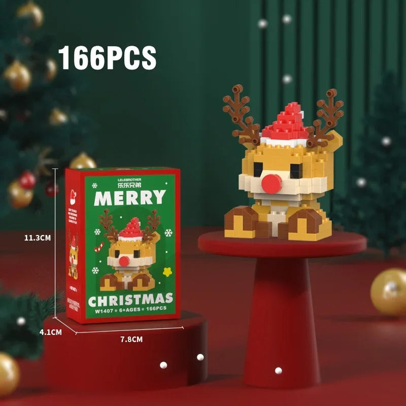 Kreatieve Bouwstenen Kerstfiguren - Plezier voor het hele gezin