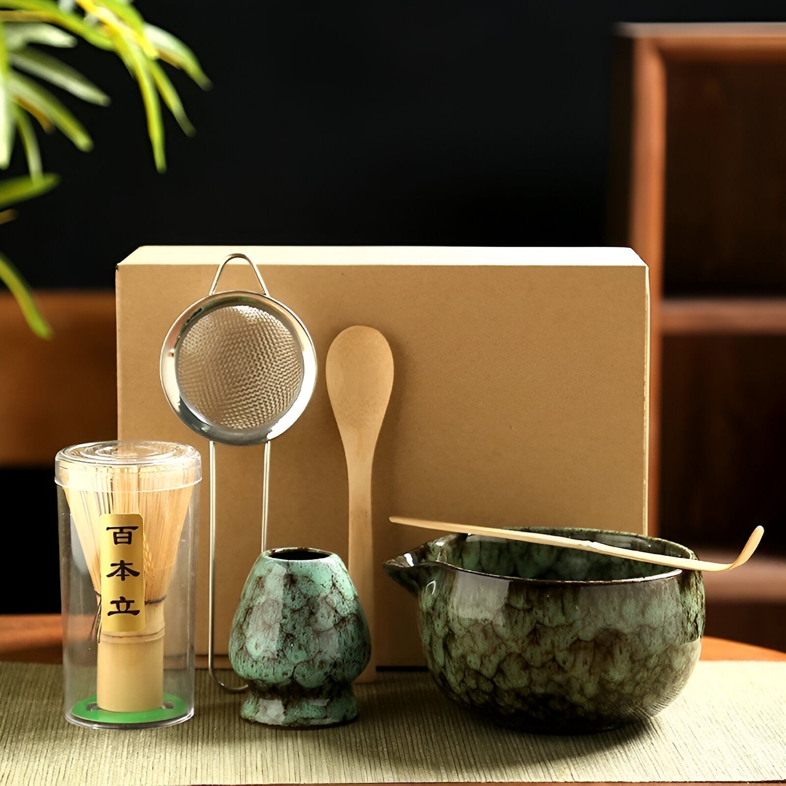 Matcha Keramiekset - Traditionele Theeceremonie | 6 Delen