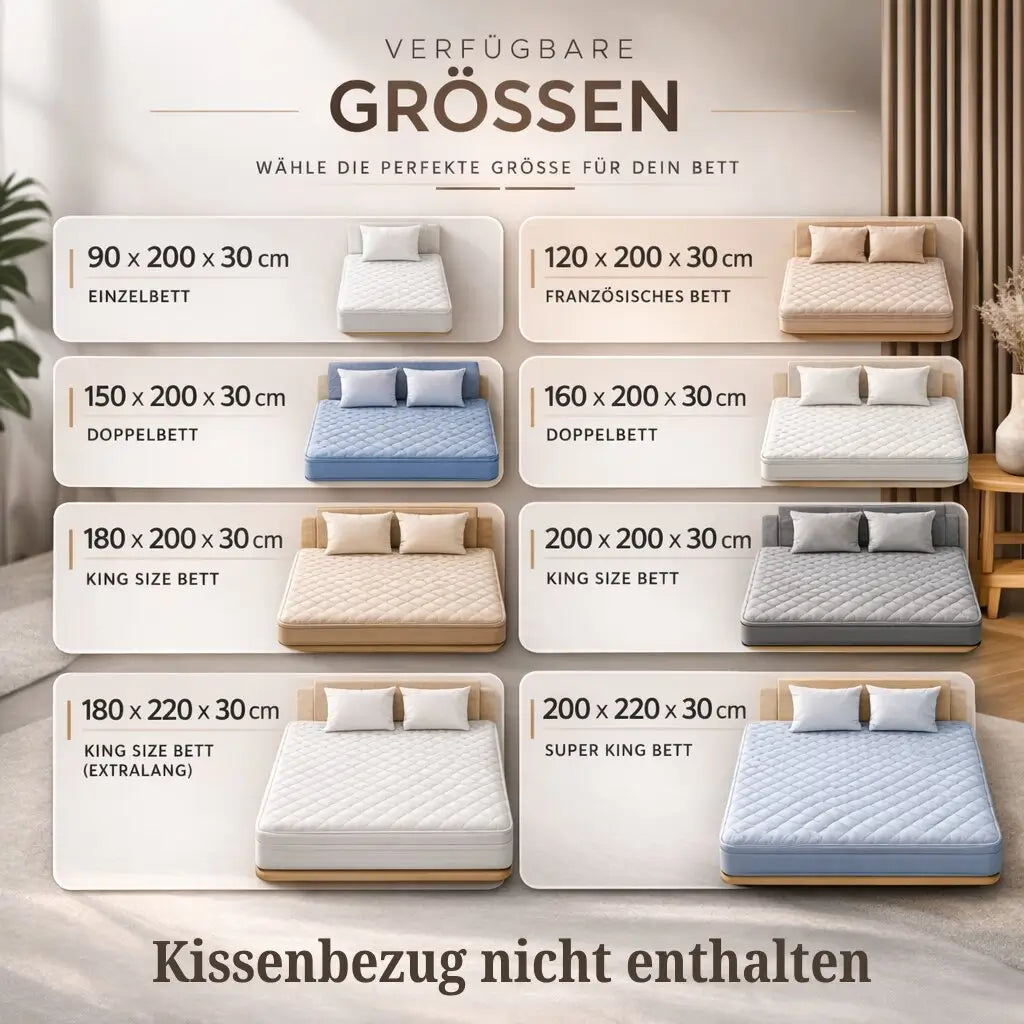 Matrasbeschermer | Waterdichte Matrasbescherming | SlaapLux
