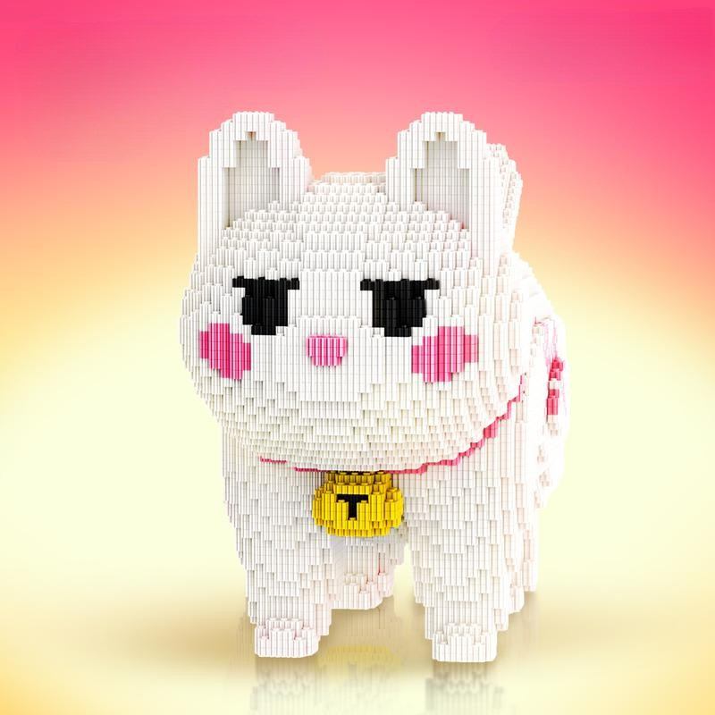 BrickPaw Mega Bouwkat | Bouw je eigen gigantische kat voor eindeloos speelplezier