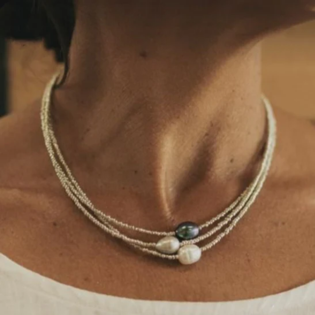 Adembenemende parelketting voor dagelijks gebruik