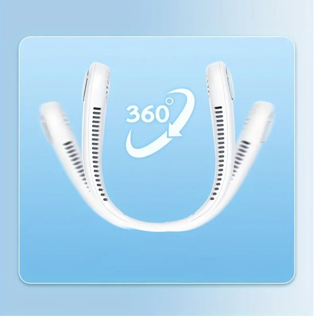 BreezeNeck | draagbare bladenloze nekventilator