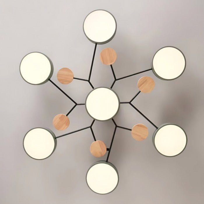Scandinavische Plafondlamp – Vertakt Design, Stijlvol & Duurzaam met LED-technologie