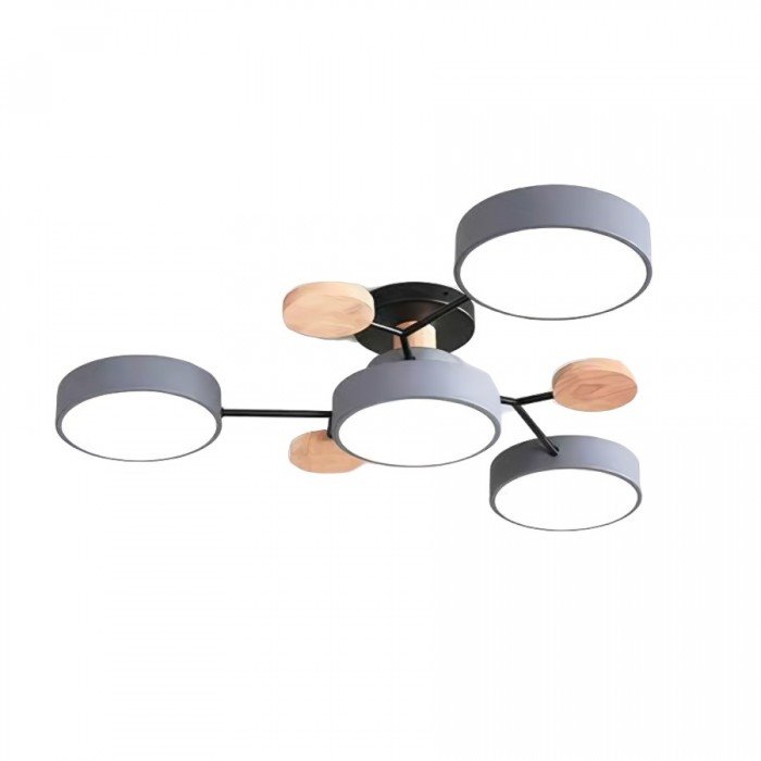 Scandinavische Plafondlamp – Vertakt Design, Stijlvol & Duurzaam met LED-technologie