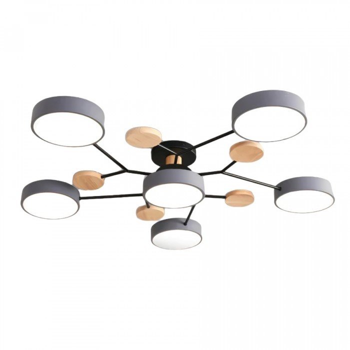 Scandinavische Plafondlamp – Vertakt Design, Stijlvol & Duurzaam met LED-technologie