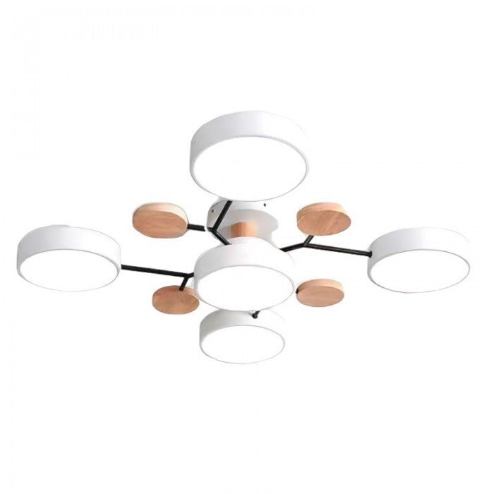 Scandinavische Plafondlamp – Vertakt Design, Stijlvol & Duurzaam met LED-technologie