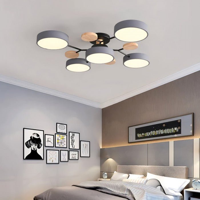 Scandinavische Plafondlamp – Vertakt Design, Stijlvol & Duurzaam met LED-technologie