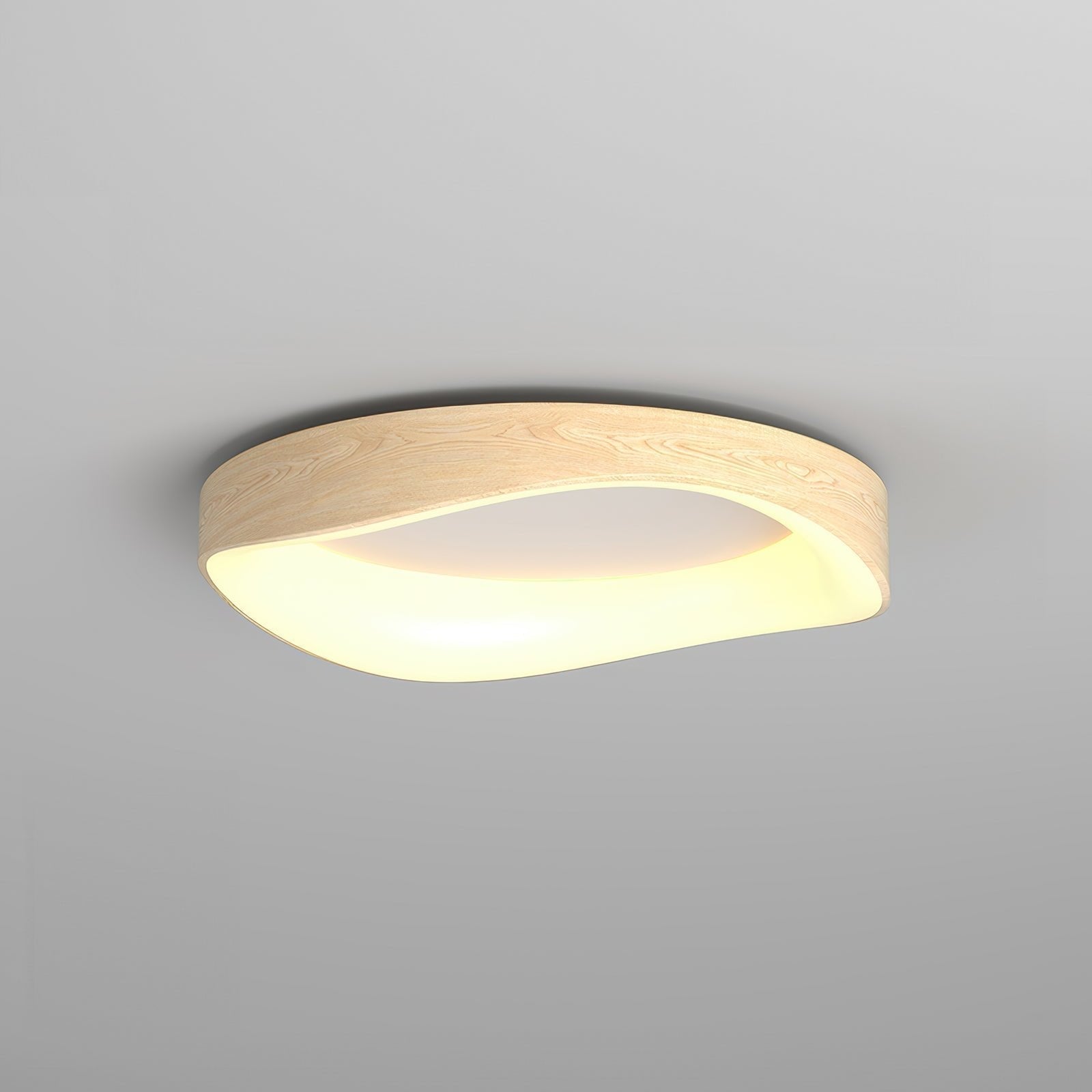 Noordse Artistieke Houten Plafondlamp