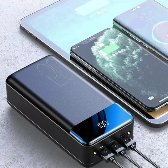 Voltaro Powerbank 50.000 mAh | Ultra-Snel Opladen | Voor Laptop, Tablet & Smartphone | Compact & Extreem Krachtig
