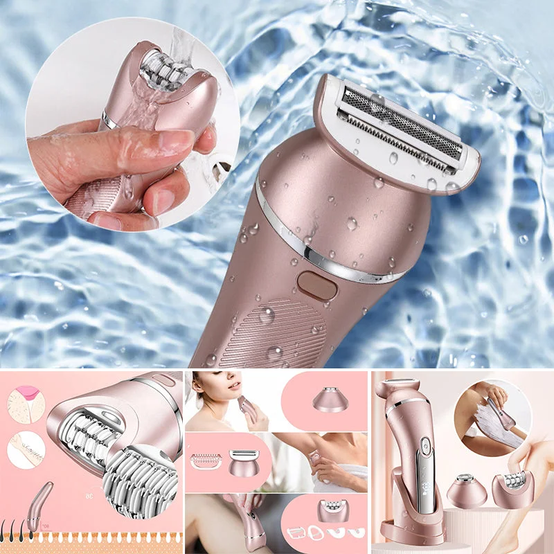 SkinGlide 3-in-1 Elektrisch Scheerapparaat – Waterdicht en Oplaadbaar