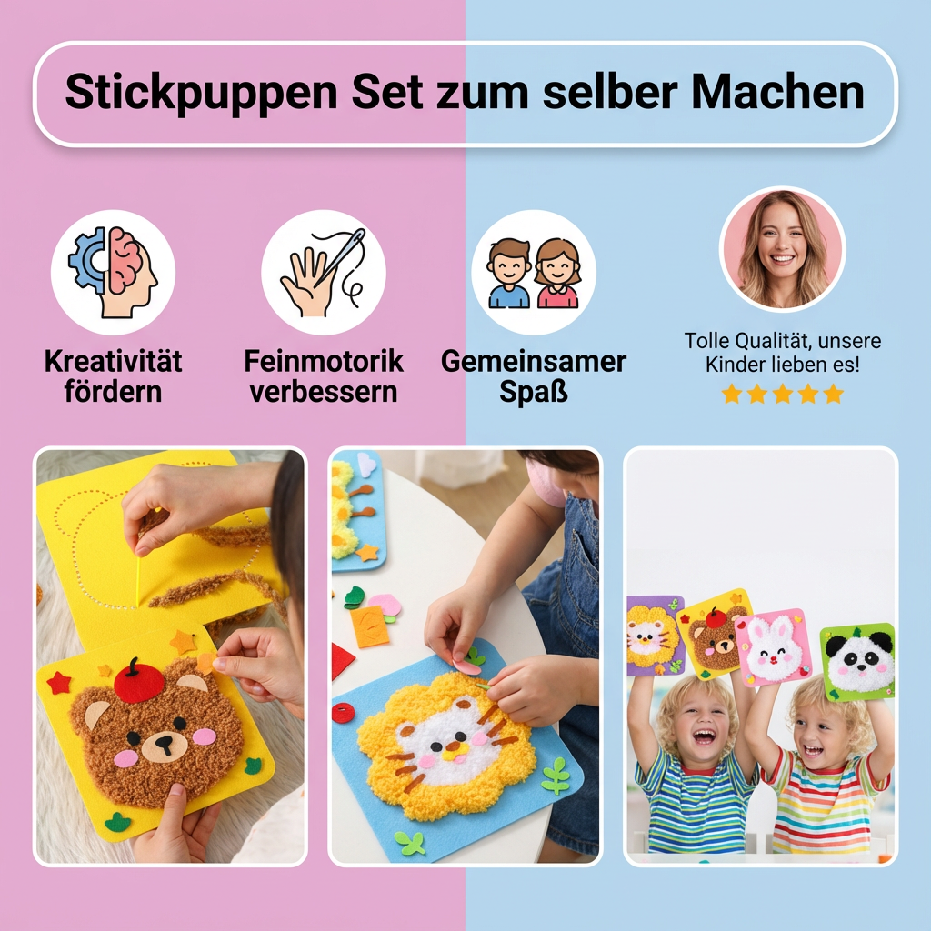 Stokpoppen Set om Zelf te Maken