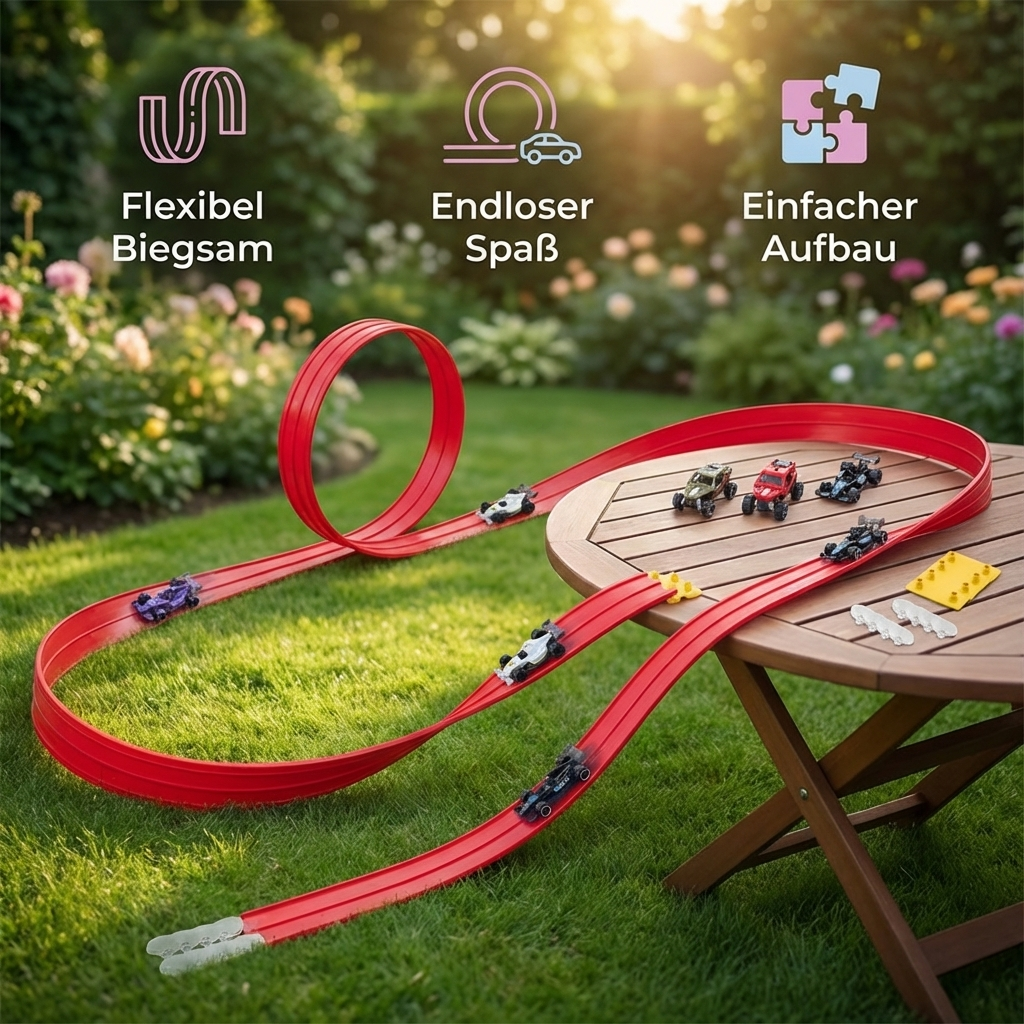 Flexibel Inzetbaar Racebaan Set