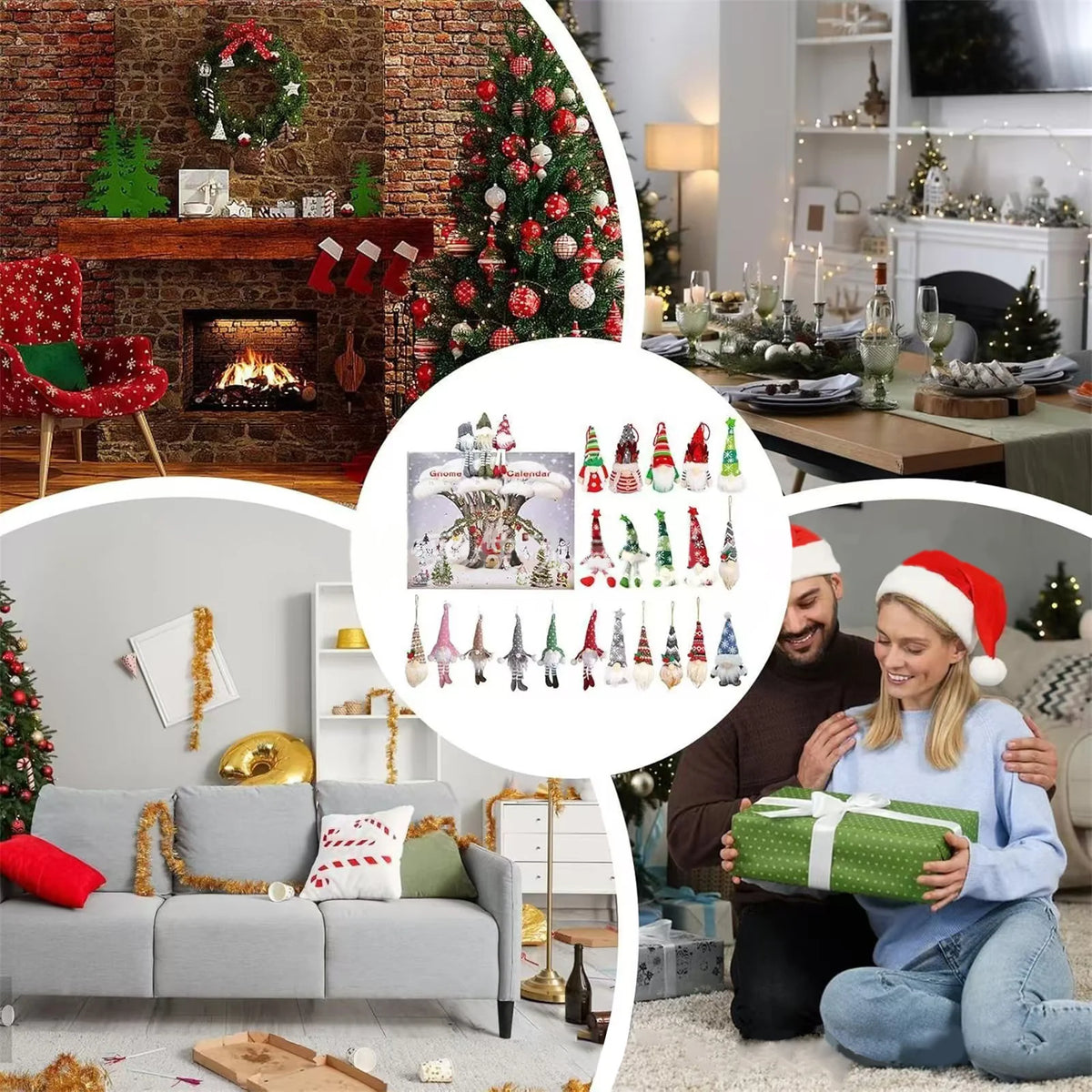 GnomeJoy adventskalender | Feestelijke kerstaftelling met charmant gnome poppetjes!