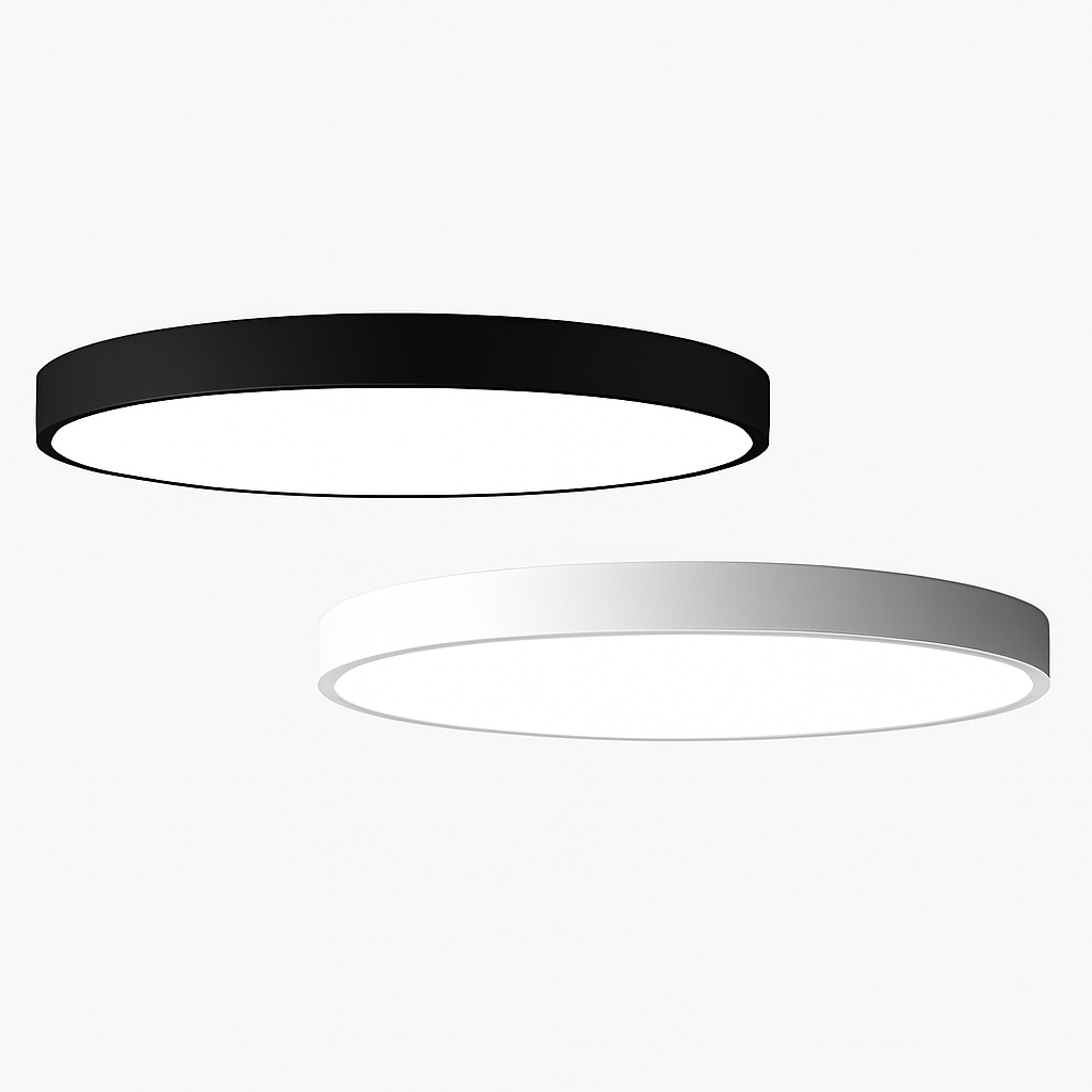 Ronde en platte LED-plafondlamp (verschillende maten)